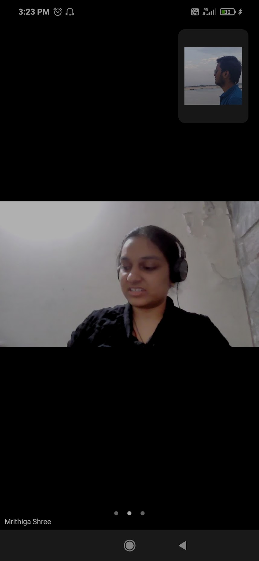 Video call, September 2021
